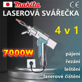 Laserová svářečka 5 v 1 – svařování, čištění, řezání a čištění svarů